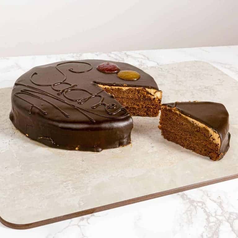 tarta sacher sin gluten