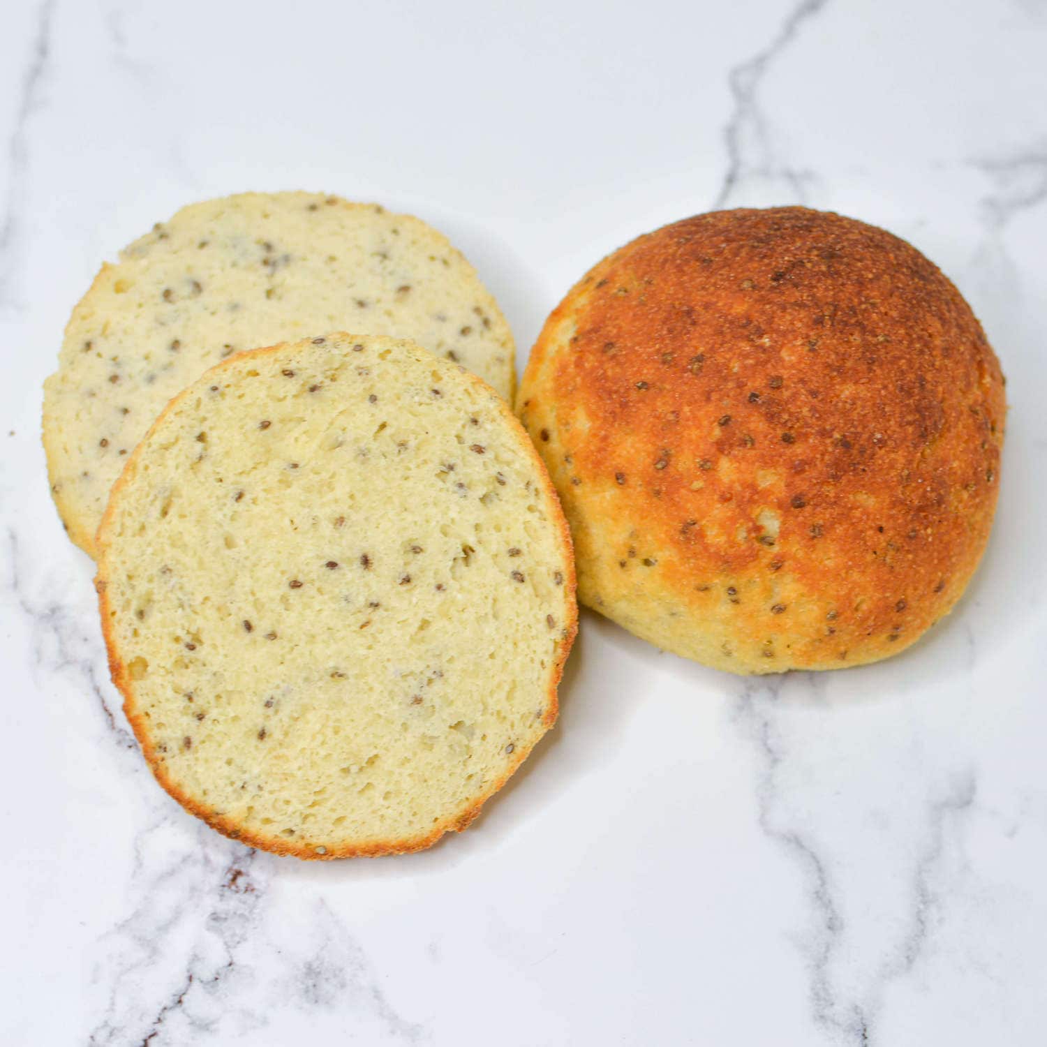 Pan Keto (2 panecillos)