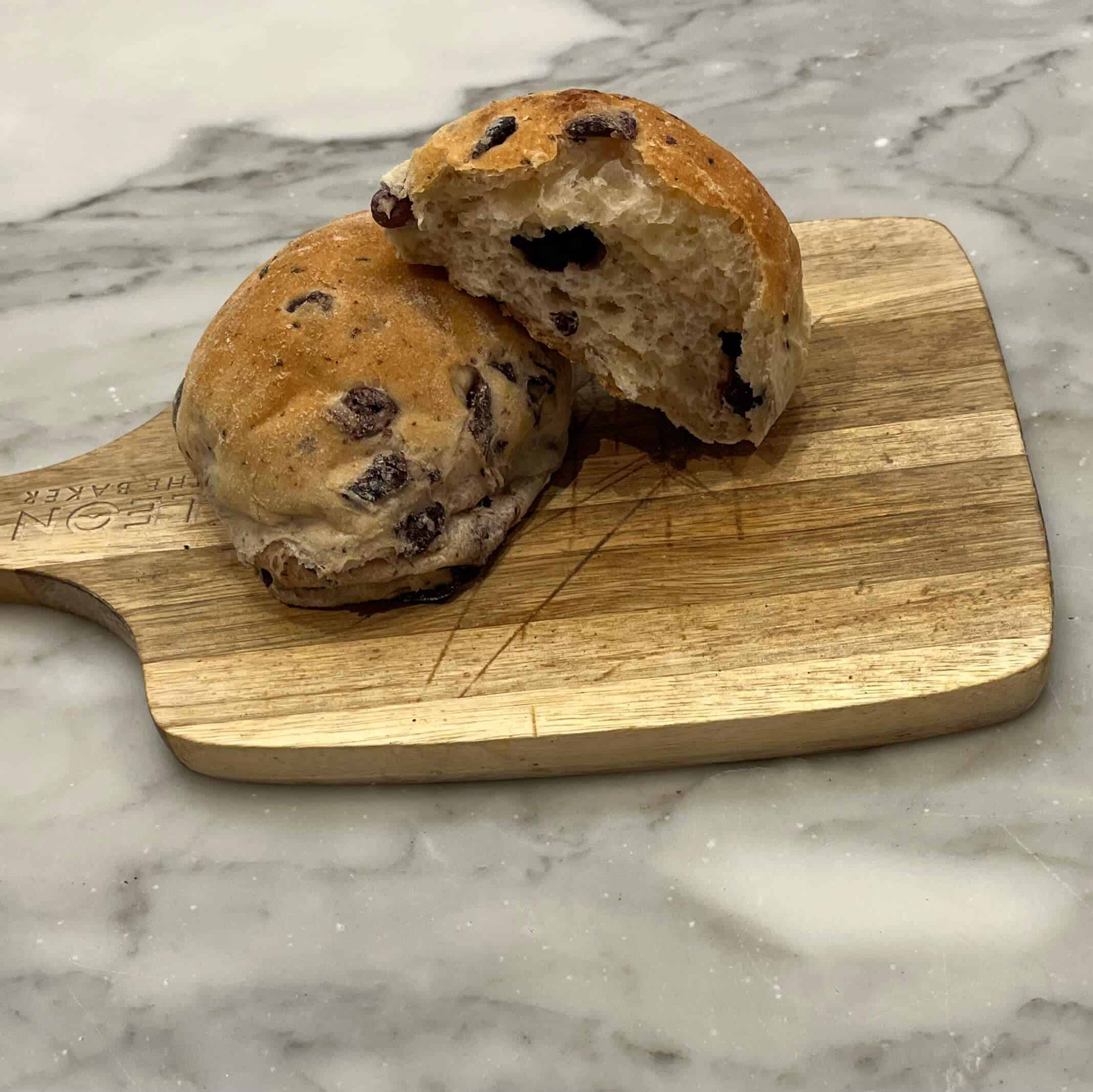 Brioche de aceitunas